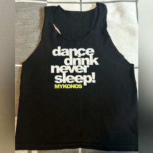 *Made in Greece* T-Bar Mykonos Tank Top - Size S